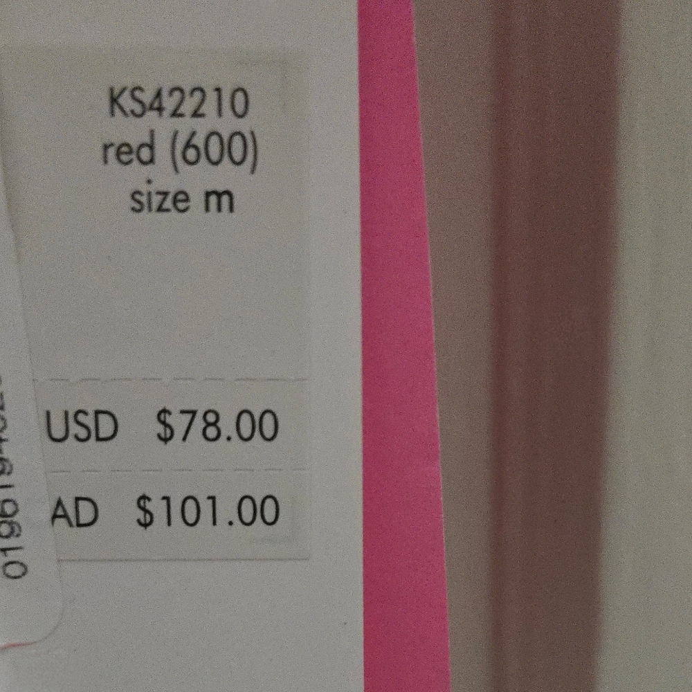 Kate Spade Plush Red Robe - Picture 6 of 6